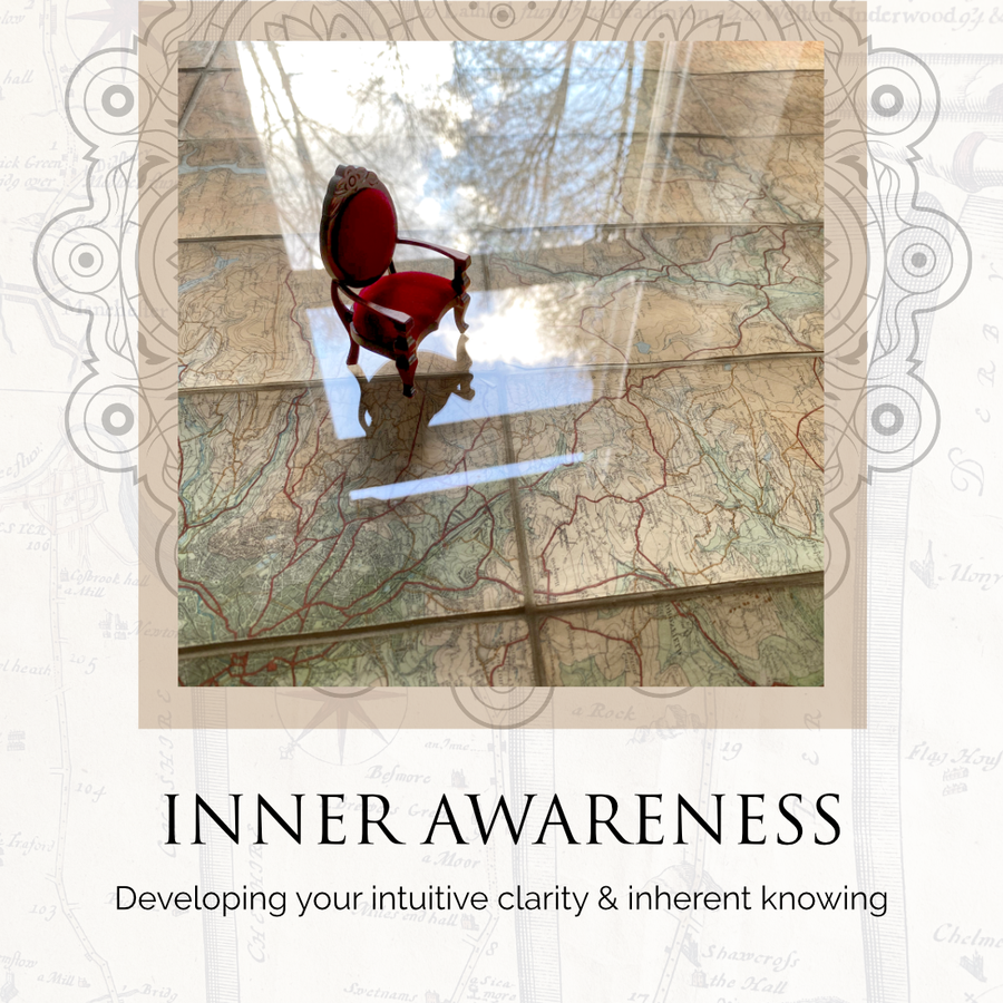 Inner Awareness ~ package of 3 private sessions over Zoom