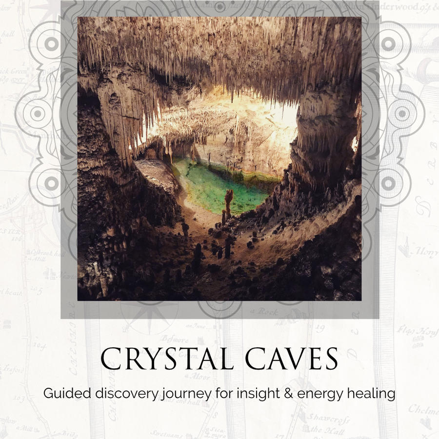 Crystal Caves ~ personal guided meditation in Live online Zoom session
