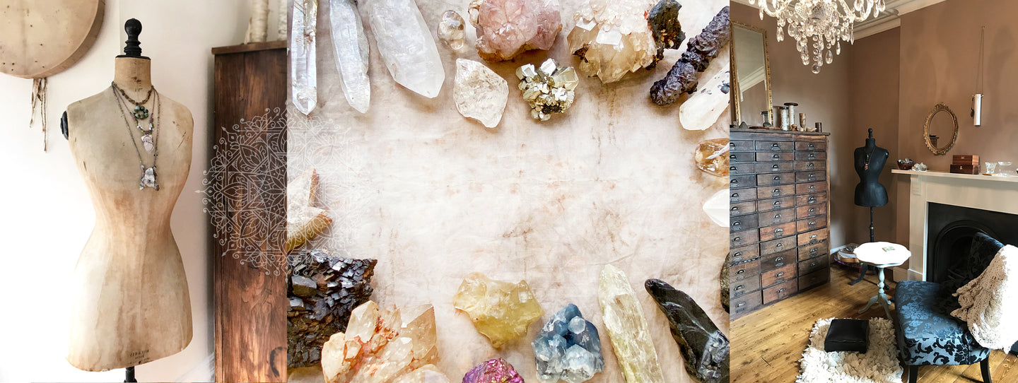 NATURAL CRYSTAL ENERGY AMULETS