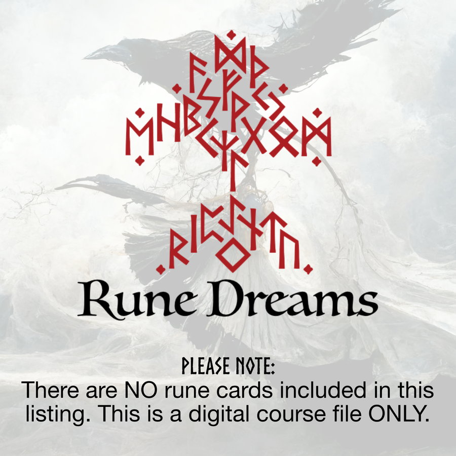 Elder Futhark mini course for learning rune meanings for divination & personal discovery