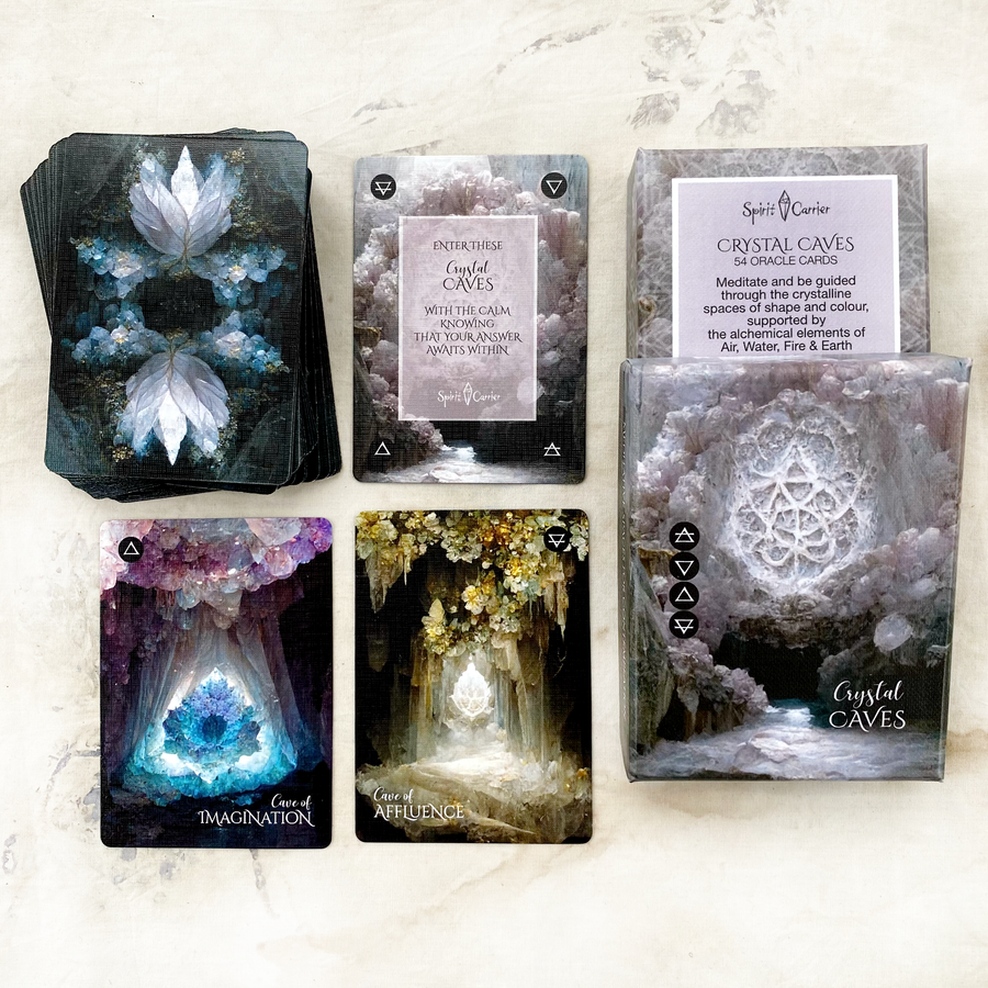 Crystal Caves ~ Oracle Card Deck