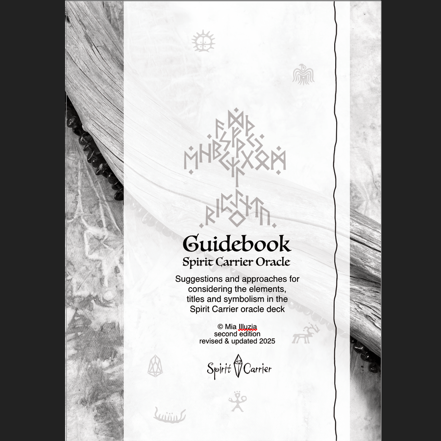 PRE-ORDER *Guidebook ONLY* for Spirit Carrier oracle's 2nd edition