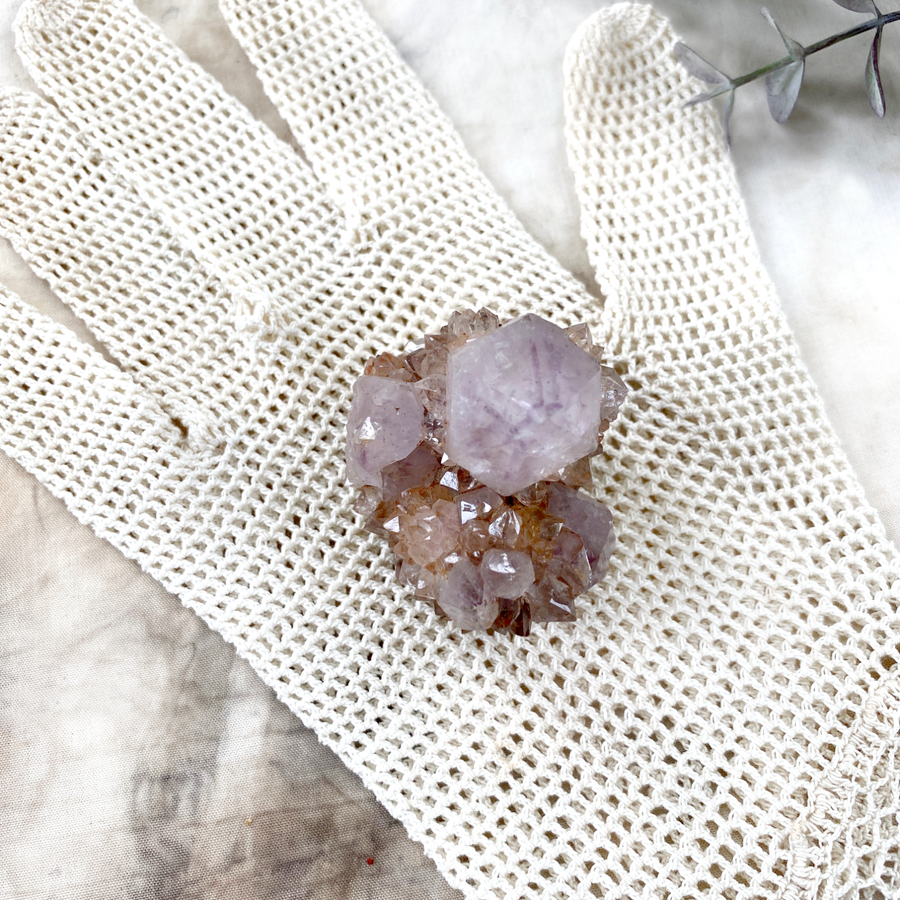 Amethyst Spirit Quartz cluster