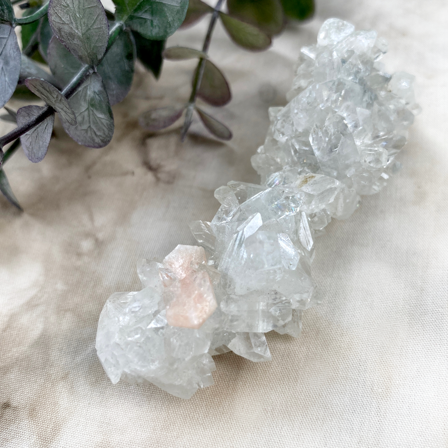 Apophyllite with Stilbite