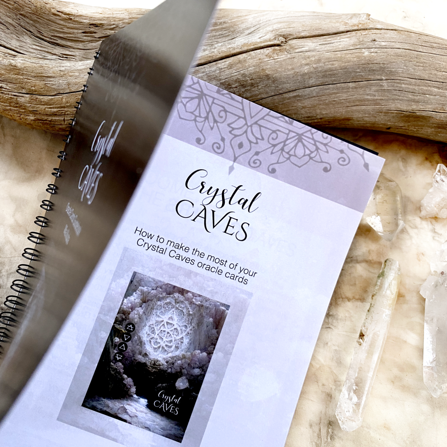 Guidebook for Crystal Caves oracle cards – Spirit Carrier