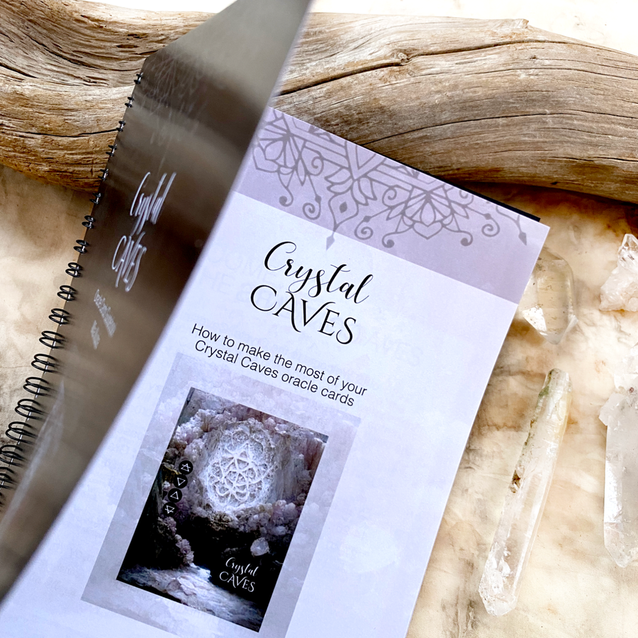 Guidebook for Crystal Caves oracle cards