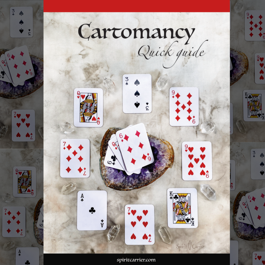Quick Guide PDF to learning cartomancy for divination & personal discovery
