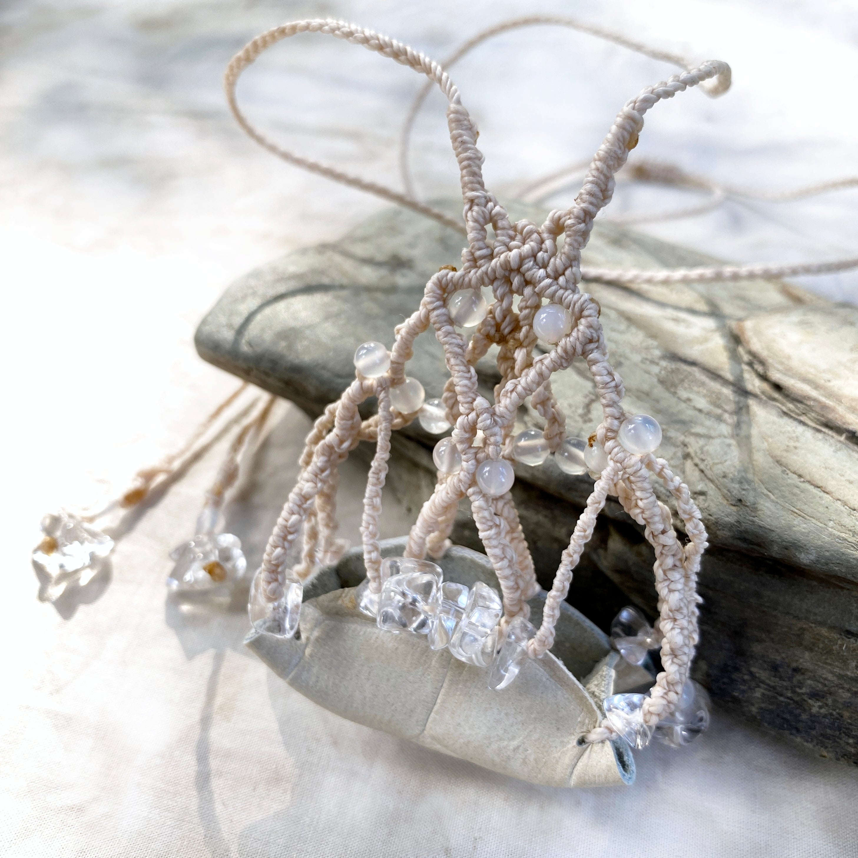 Crystal pod necklace – Spirit Carrier