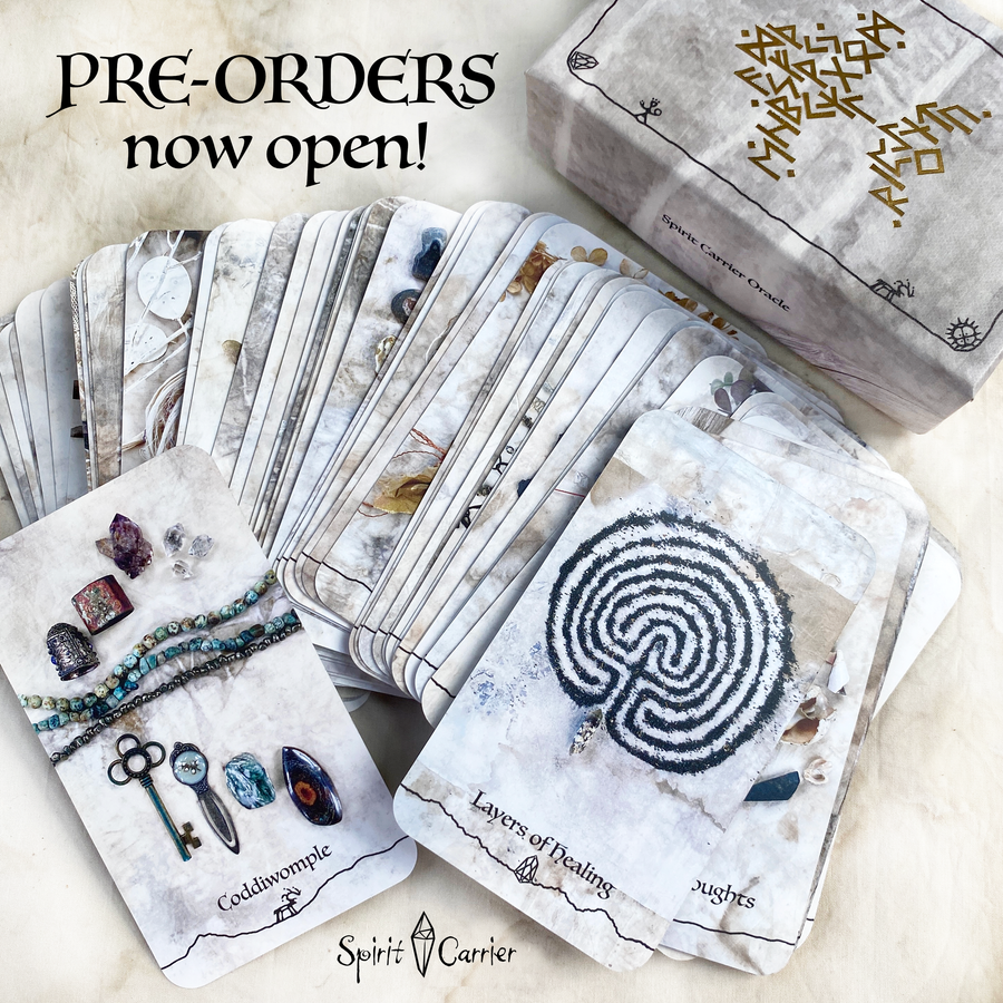 PRE-ORDER Spirit Carrier oracle card deck (2nd edition)