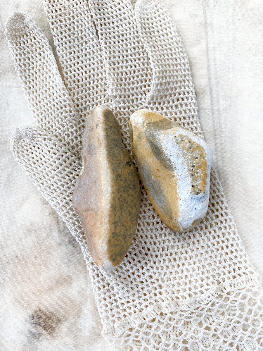 Flint 'dedication stones' ~ rugged & natural