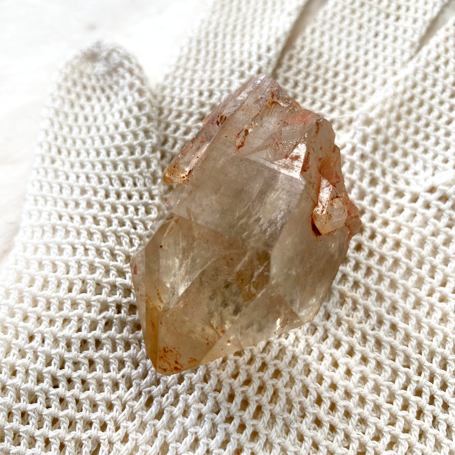 Congo Citrine point, natural un-heated