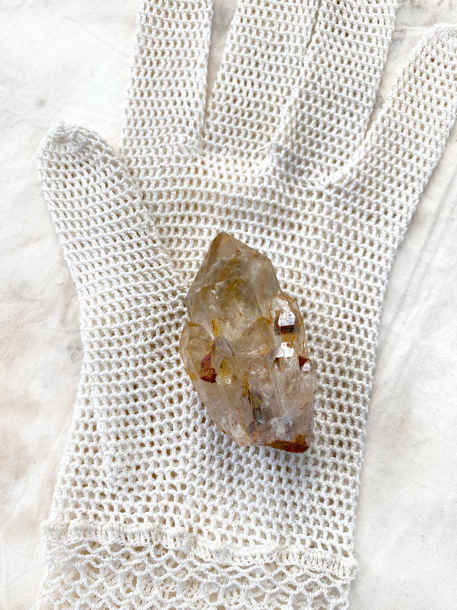 Congo Citrine point, natural un-heated