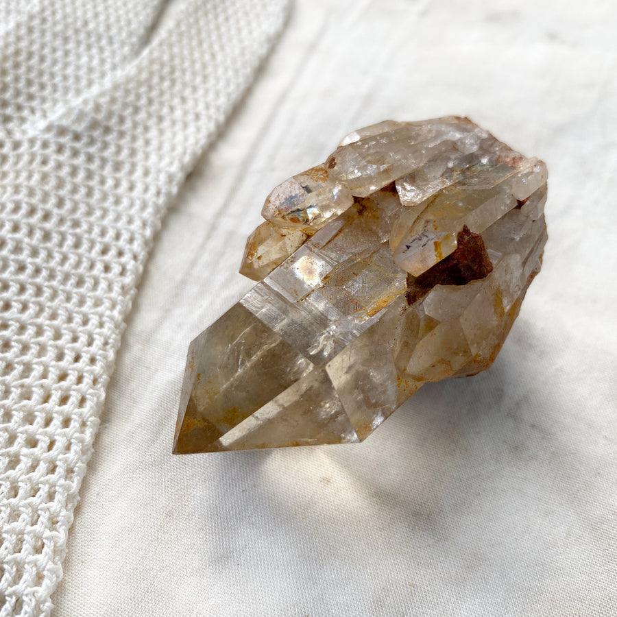 Congo Citrine point, natural un-heated