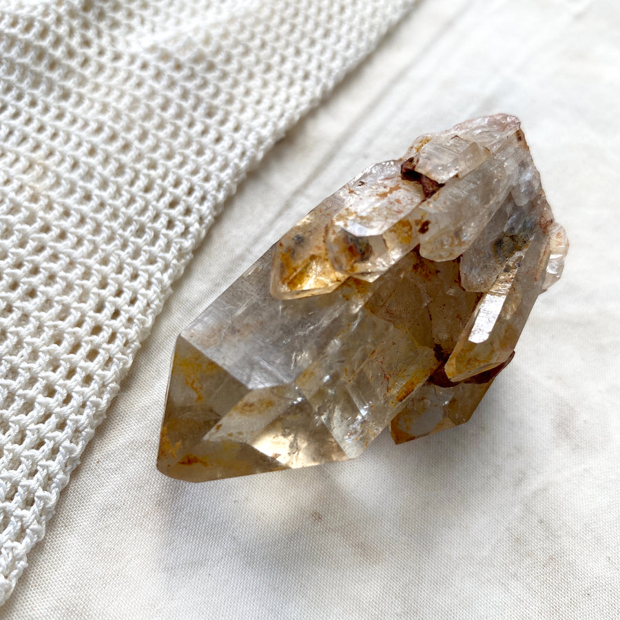 Congo Citrine point, natural un-heated