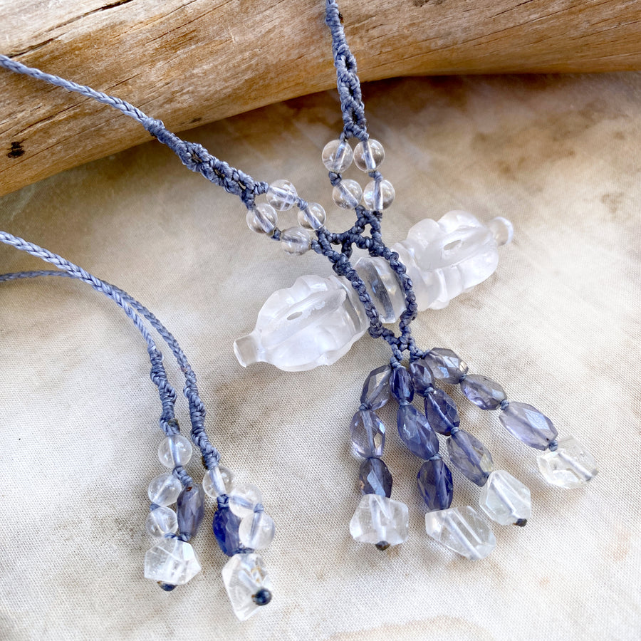 Dorje Vajra crystal healing amulet