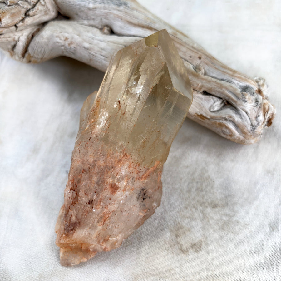 Abundance formation Citrine ~ natural raw point from Congo
