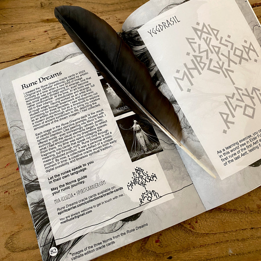 Elder Futhark mini-course ~ paperback (NON-TRACKED shipping option)