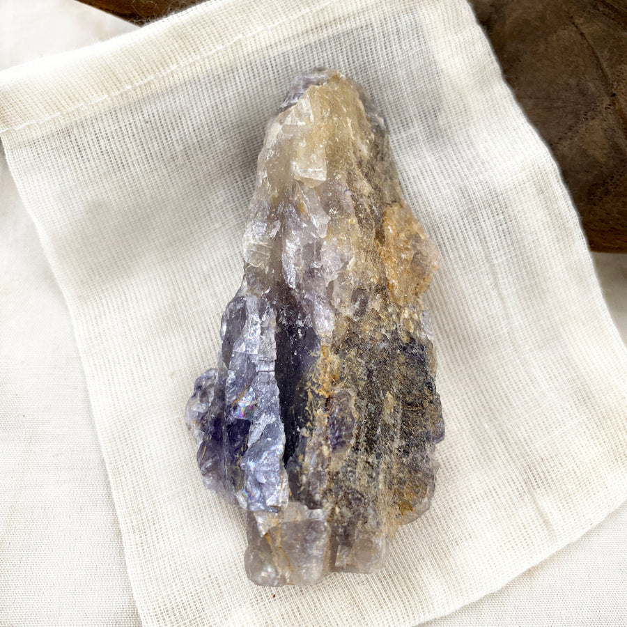 Blue John ~ raw and natural