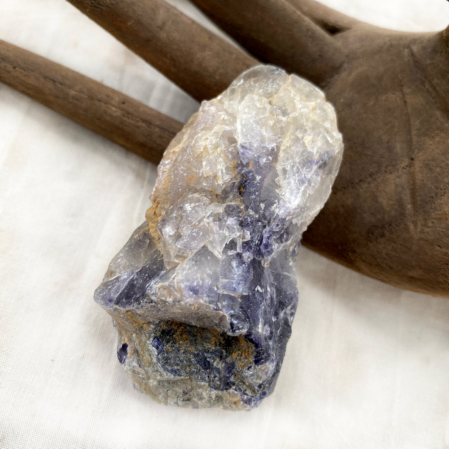 Blue John ~ raw and natural