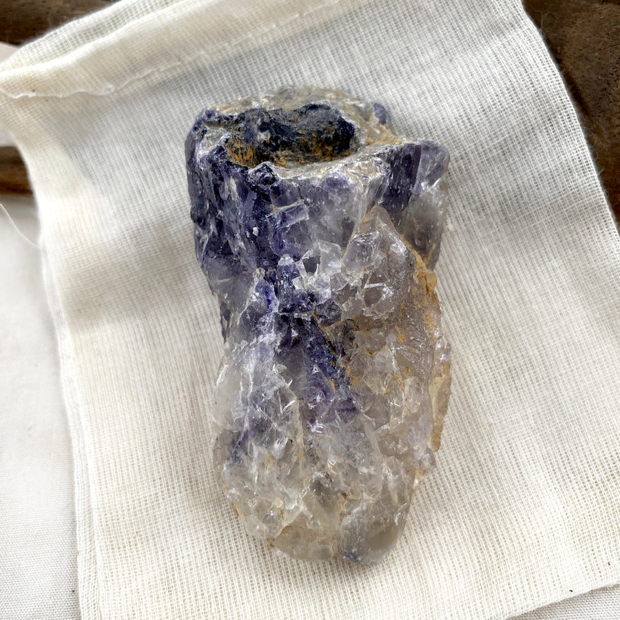 Blue John ~ raw and natural