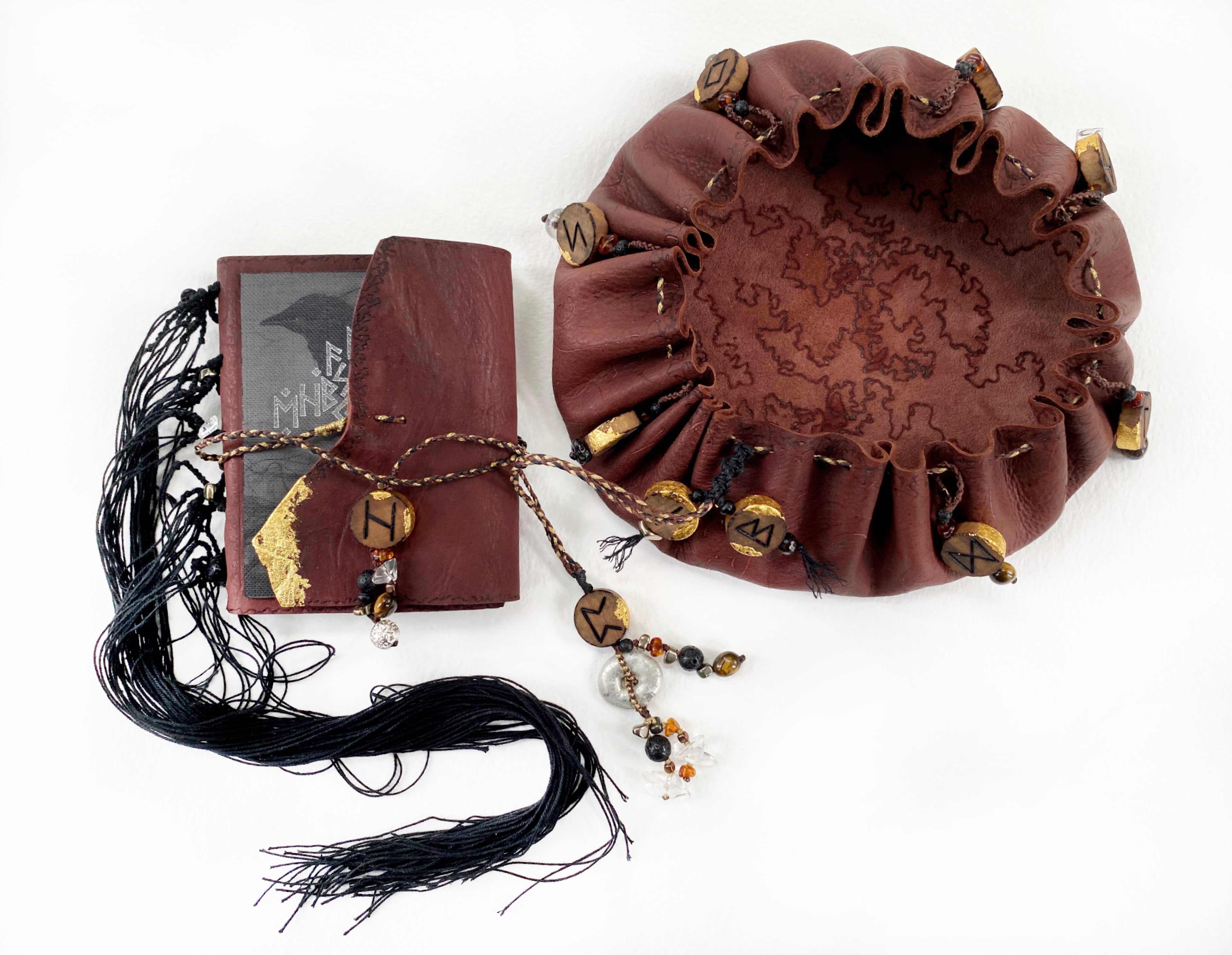 'Threads of Fate' ~ book art in honour of the Norns – Spirit Carrier