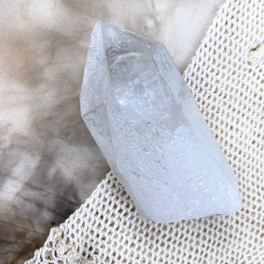 Rough, natural Quartz point