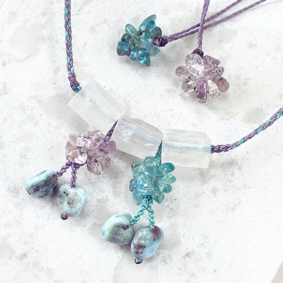 'Soul Garden' crystal healing amulet