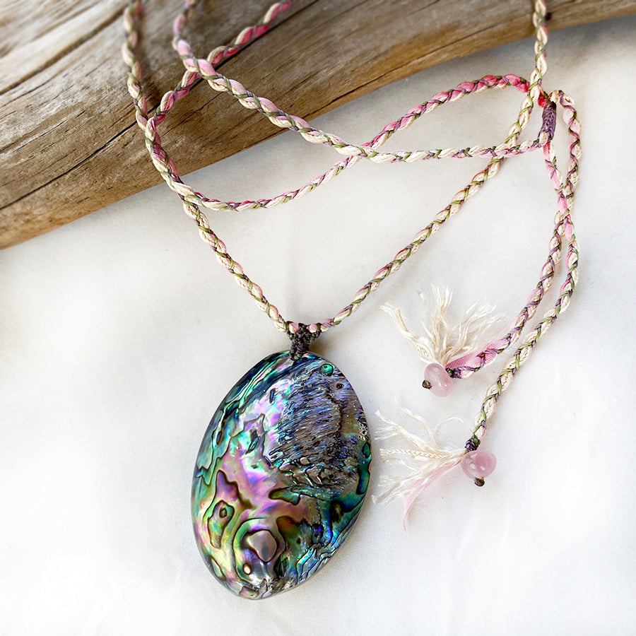 Good Shell Amulet Abalone shell energy healing amulet – Spirit Carrier