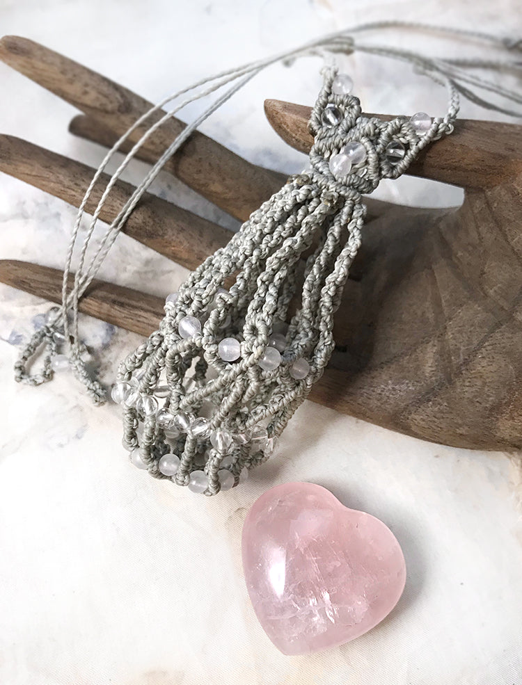 Original prototype of the Crystal Pod ~ with Rose Quartz heart – Spirit ...