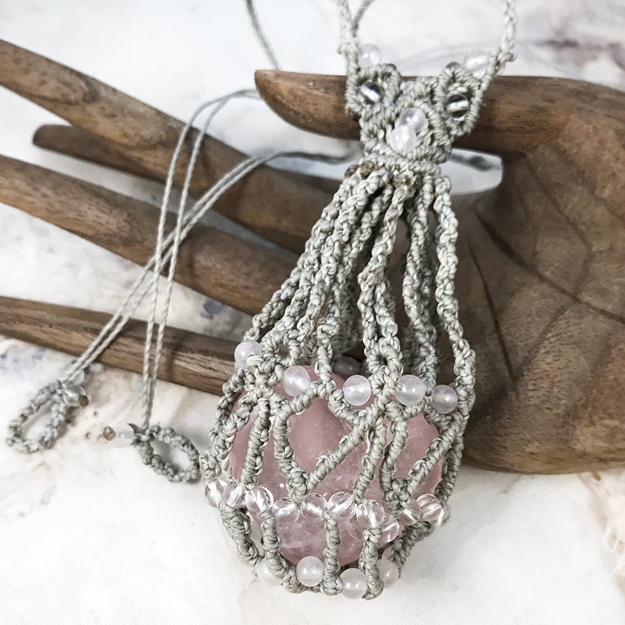 Original prototype of the Crystal Pod ~ with Rose Quartz heart – Spirit ...