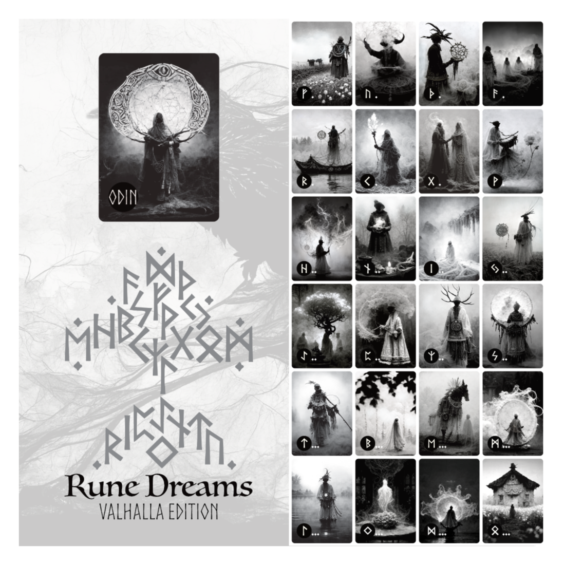 Rune cards 'Rune Dreams' (Valhalla) ~ oracle card deck inspired by Nor ...