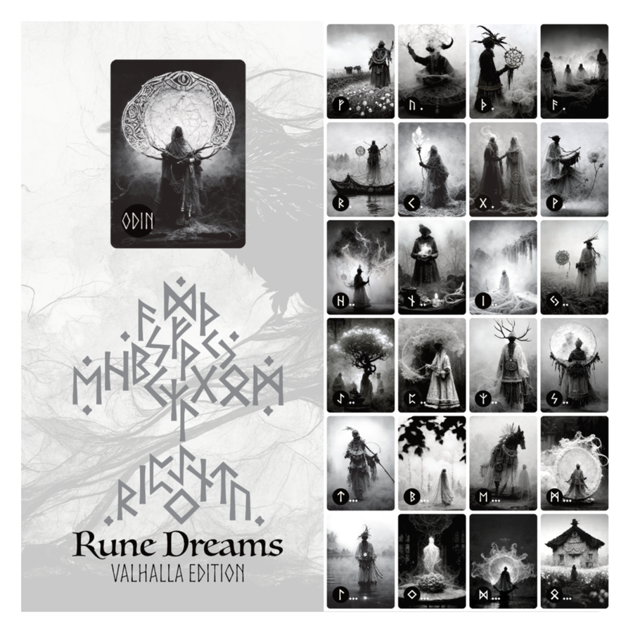 Valholl Rune Rune cards 'Rune Dreams' (Valhalla) ~ oracle card deck inspired by Nor ...